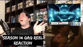 SUPERNATURAL - SEASON 14 GAG REEL REACTION