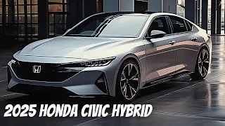 Next Gen! 2025 Honda Civic Hybrid Review:New Honda Civic Redesigned!