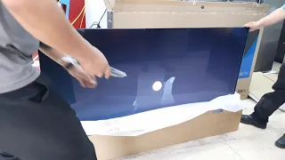 Unboxing our Skyworth 65" 4K UHD Android Tv