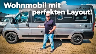 Der perfekte Kastenwagen Grundriss Wohnmobil VanTourer 600L Comfort: Vollständige Tour & Review