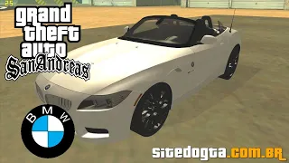 BMW Z4 V10 TT Black Revel 2011 GTA San Andreas