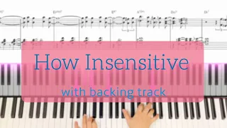 How Insensitive (A.C Jobim) - Jazz Bossanova/Rootless voicing/Jazz standard