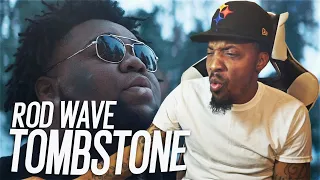 BRO BE MAKING ME CRY LOL! | Rod Wave - Tombstone (REACTION!!!)