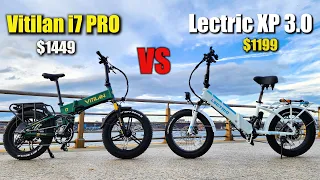Fat tire Vitilan i7 Pro Versus Lectric XP 3.0 Which E-bike is BETTER?