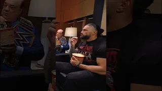 Acknowledge Roman Reigns' favorite arena snack 🍿