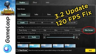 Gameloop 120 FPS Fix 3.2 update PUBG Emulator [100% WORKING] 😎 2024