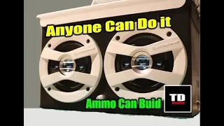 How to Build an Ammo Can Speaker - Simple Way