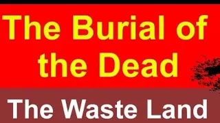 THE burial of the Dead|the WasteLand by T. S. ELIOT| line by line translation in Urdu