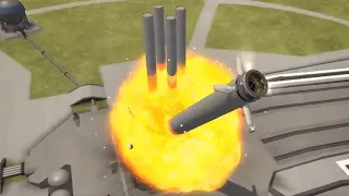 KSP: How NOT To Catch Super Heavy Booster With A Launchpad