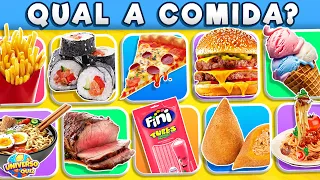 Adivinhe os NOMES das COMIDAS 🍔 40 Comidas para Testar seus Conhecimentos