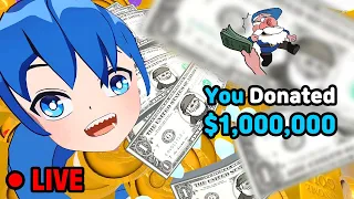 Donate to Moon in VRChat?! 【 VRchat 】