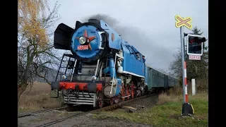 Parní vlaky na akci 150 let trati Bakov nad Jizerou - Česká Lípa 11.11.2017