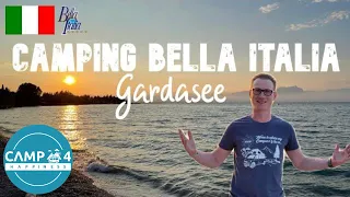 Camping Bella Italia Gardasee: Vorstellung vom gesamten Campingplatz / Rundtour / Erfahrung und Test