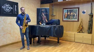 Antonio García, nos cuenta sus primeras impresiones, probando el nuevo saxofón tenor Selmer Supreme