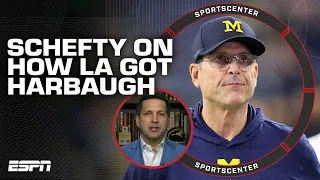 The Chargers 'made it hard' for Jim Harbaugh to say no! - Adam Schefter | SportsCenter