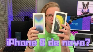 IPHONE SE 2022 - IPHONE 8 EM 2022? DÁ CONTA? PRIMEIROS DIAS DE USO! O QUE ESTOU ACHANDO?