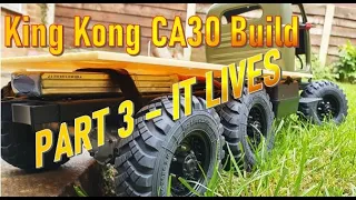 King Kong RC CA30 / Zis 157 6x6 Jiefang Chinese Truck Build Part 3