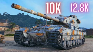 World of Tanks 4x FV215b (183)  10K Damage & 12.8K & 10K & 10K