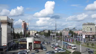 Барнаул. Площадь Советов. 12 сентября 2017 год.