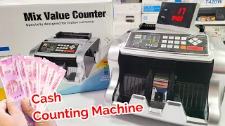 Cash Counting Machine | Gobbler GB-8888 Value Counting Machine with Fake Note Detection