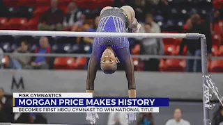 Morgan Price becomes first HBCU gymnast to win national title