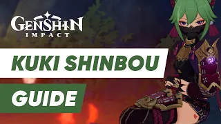 So wird KUKI SHINOBU für DICH perfekt | Best Build Guide | Waffen, Artefakte, Teams | Genshin Impact