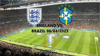 WOMEN’S FINALISSIMA 2023 VLOG - England 1-1 Brazil (4-2 Pens) 06/04/2023