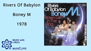 Rivers Of Babylon - Boney M 1978 HQ Lyrics MusiClypz