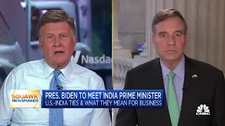Sen. Mark Warner on U.S.-India ties: One of the most critical U.S. relationships this century