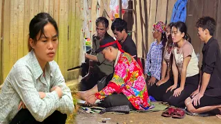 Sadness and sympathy: Ly Thi Man is alone amid countless worries after her father passed away