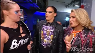 Ronda Rousey, Natalya & Shayna Baszler Backstage: SmackDown October 28 2022