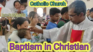 Baptism in Christian l Catholic Church Pasighat