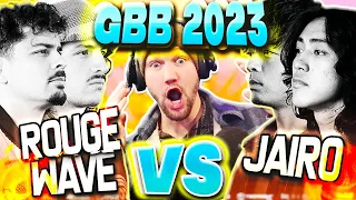 Rogue Wave vs Jairo I GRAND BEATBOX BATTLE 2023: WORLD LEAGUE I Tag Team Final BEATBOX REACTION!!!