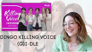 (G)I-DLE Dingo Killing Voice Reaction ( Their energy is amazing )