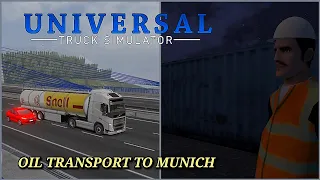 Delivers Fuel Oil to Munich || Universal Truck Simulator || HD Gameplay