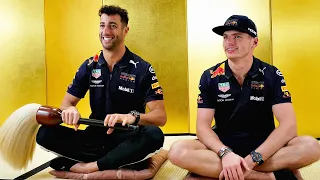 Learn Shodo with Daniel Ricciardo and Max Verstappen ✍️