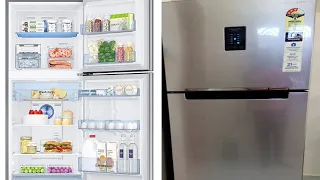 SAMSUNG 275 L Frost Free Double Door 3 Star Convertible Refrigerator  Demo and Review