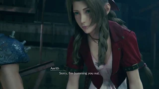 FF7 Remake Evergreen Park scene (Japanese)