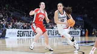 Nika Mühl: UConn women's basketball Sweet 16 postgame (Ohio State) - 3/25/23