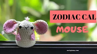 ZODIAC MOUSE amigurumi crochet along 2021 - Easy amigurumi tutorial for beginners