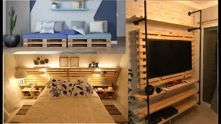 23 IDEIAS INCRÍVEIS COM PALLETS!!