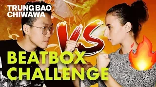 Boyfriend Vs Girlfriend Beatbox Challenge 🔥 (Part 1) - Trung Bao & Chiwawa