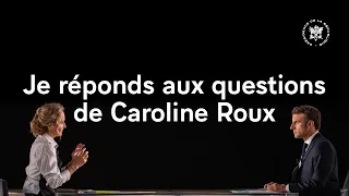 Je réponds aux questions de Caroline Roux dans « L'Événement » sur France 2.