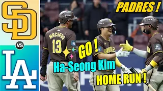 San Diego Padres vs Dodgers Highlights (03/20/2024) | Kim Ha-seong hits with 1 home runs and 2 RBIs