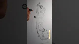 Let's draw: CH-47 Chinook