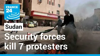 Sudanese security forces shoot dead seven protesters in fresh anti-coup rallies • FRANCE 24