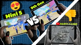 Ipad Mini 5 vs 9th gen Pubgm Test "100X BETTER" than @Harshgamer_