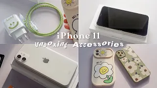 Unboxing Aksesoris iPhone 11🍎✨ (Cases + Tempered Glass)