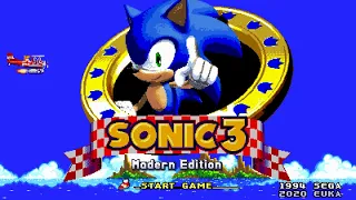 Sonic 3 A.I.R: Modern Edition (v5 Update) ✪ Full Game Playthrough (1080p/60fps)