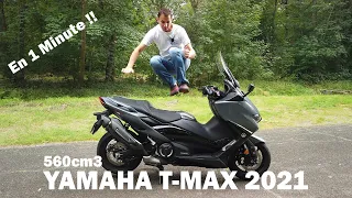 Yamaha T-MAX 2021 En 1 Minute !!